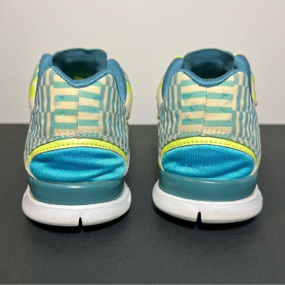 Womens NIKE Free 5.0 TR Fit 3 Aqua Blue Athletic Shoes / Size 7 - Picture 4 of 8
